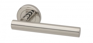 Nevis Lever Door Handle Set (stain steel)